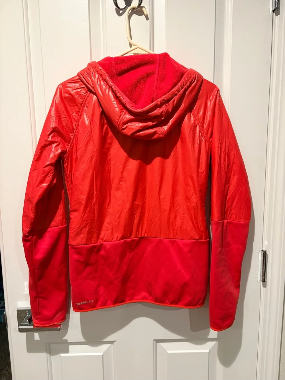 Nike Red Therma-FIT Full-Zip Hoodie Size Small